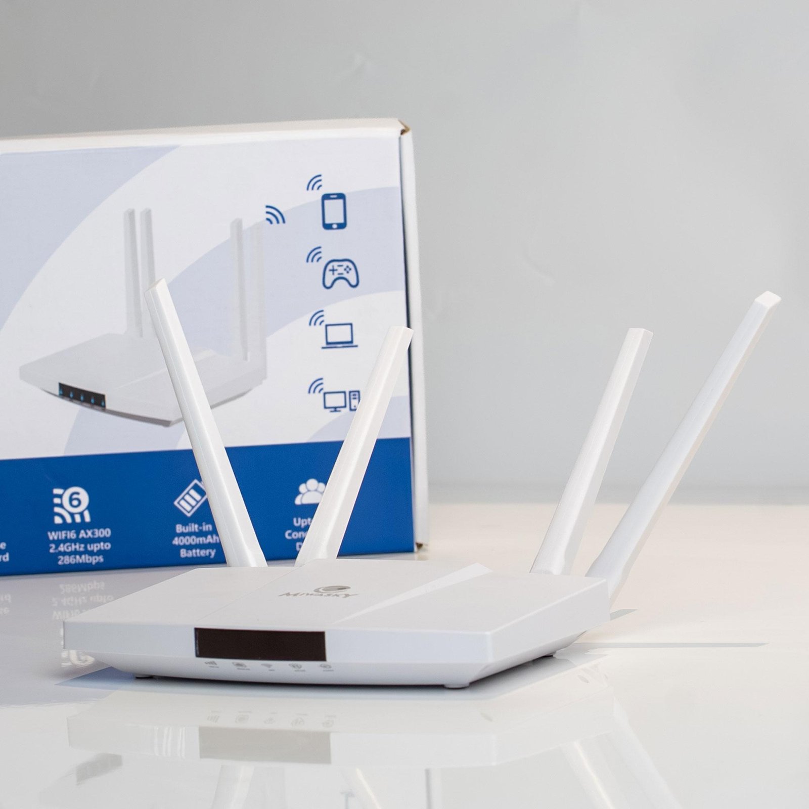 Miwasky IH803 4G LTE Wi-Fi 6 Router