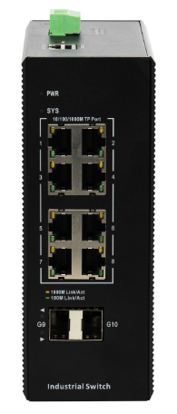 BDCOM IES200-V25-2S8T Industrial Switch