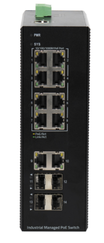BDCOM IES200-V25-4S2T8P Industrial Switch