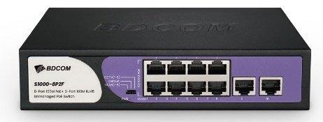 BDCOM S1000-8P2F PoE Switch