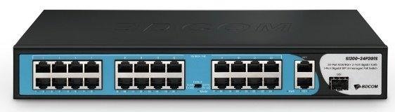 BDCOM S1200-24P2G1S PoE Switch