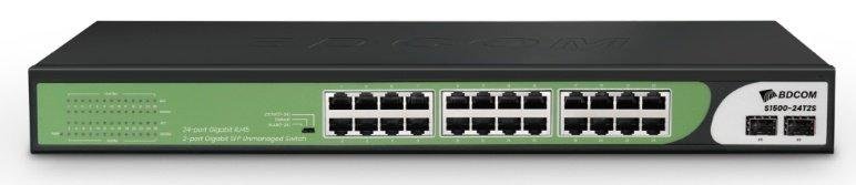 BDCOM S1500-24T2S Unmanaged Switch