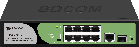 BDCOM S1500-8P1G1S PoE Switch