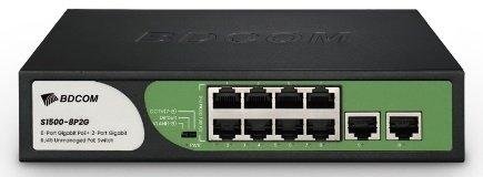 BDCOM S1500-8P2G PoE Switch