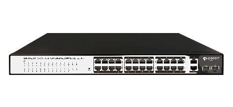 BDCOM S2500-24T2G2S-W Managed Switch
