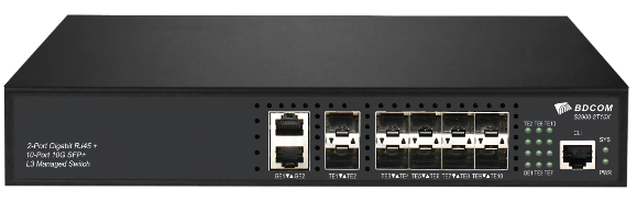 BDCOM S2900-2T10X Managed Switch