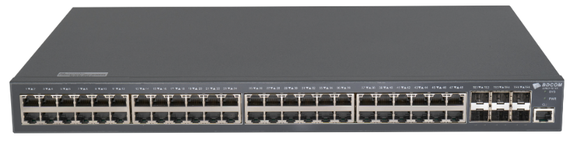 BDCOM S2900-48T6X-2AC Managed Switch