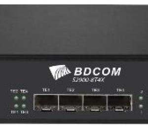 BDCOM S2900-8T4X-2AC Managed Switch