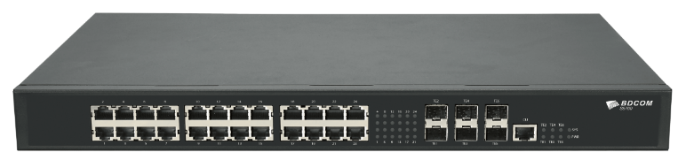 BDCOM S5700-24ET6Xv1 Managed Switch